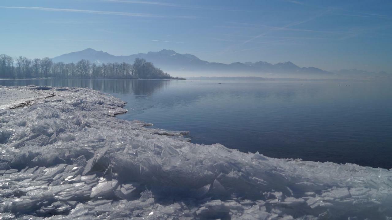 Ferienwohnung Fritzenwenger Übersee المظهر الخارجي الصورة